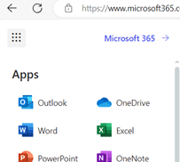 accessing onedrive via m365